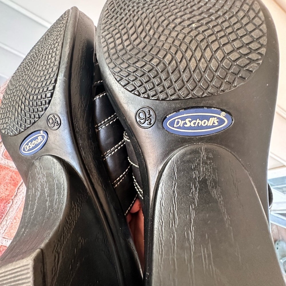 Dr Scholls women’s leather clogs size 9.5 - Picture 5 of 9